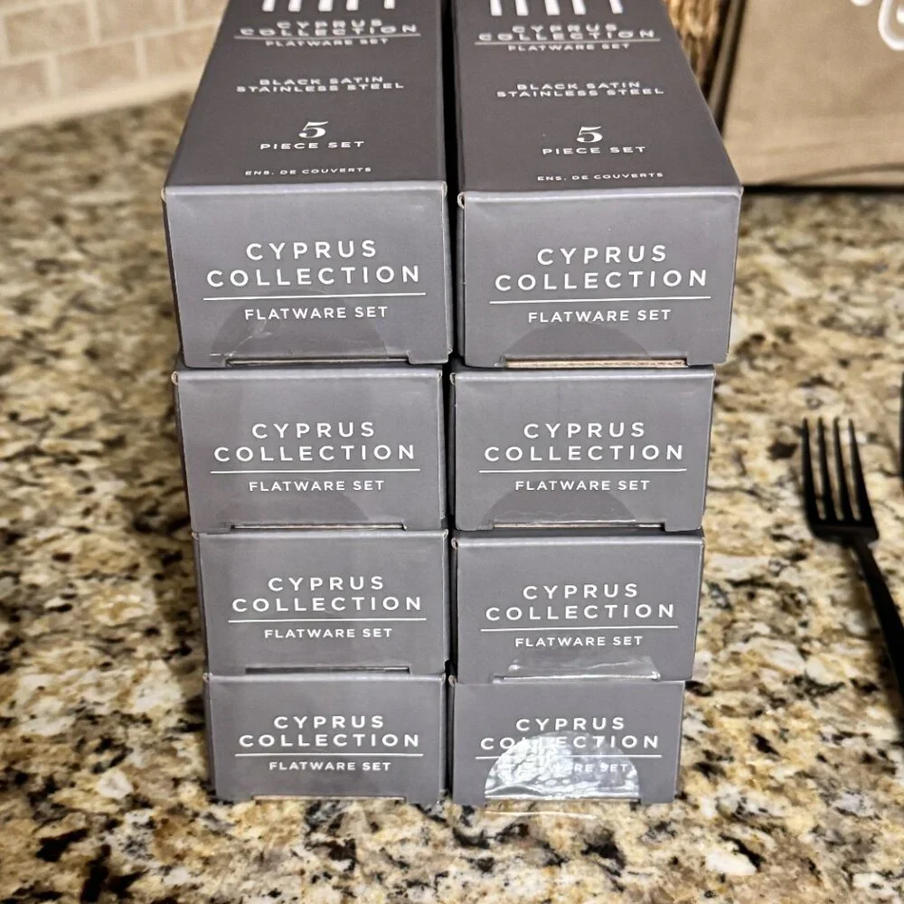 Williams-Sonoma Cyprus 42 piece flatware set